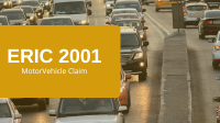 ERIC 2001 - MotorVehicle Claim